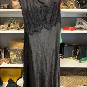 Forever 21 Black Lace Chemise